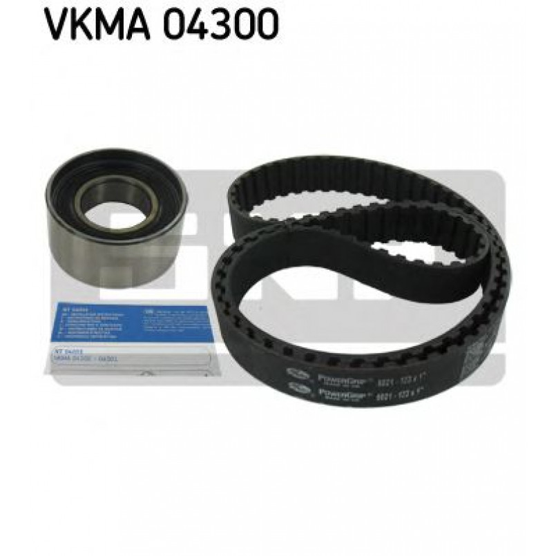 VKMA 04300 SKF Комплект (ремінь+ролики)